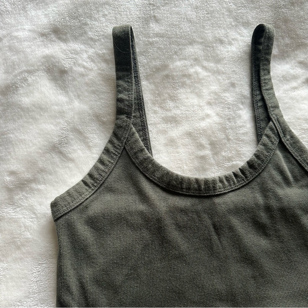 Wild fable Olive Green Tank Top